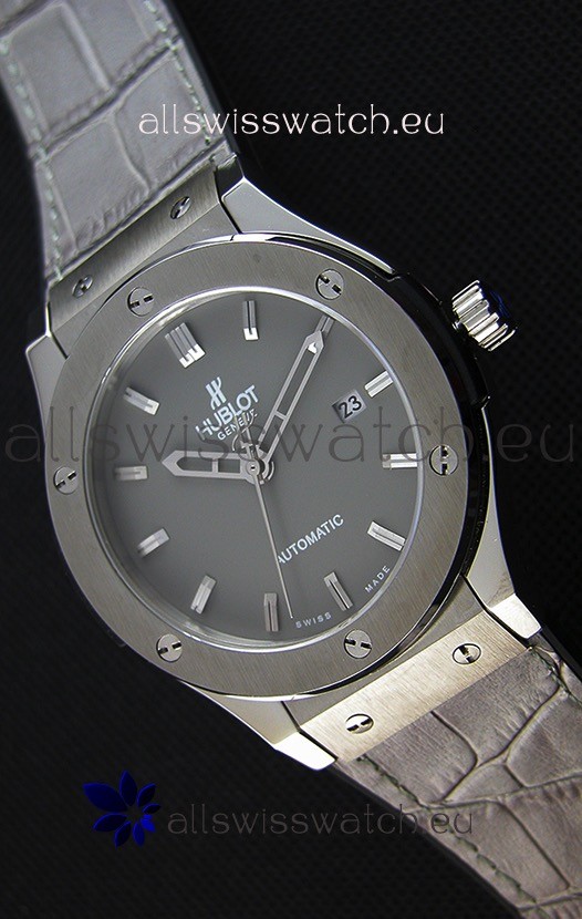 Hublot Classic Fusion Racing Grey Titanium Swiss Replica Watch - 1:1 Mirror Replica