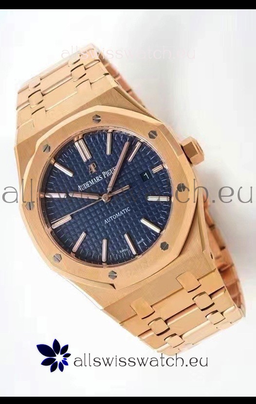 Audemars Piguet Royal Oak 41MM 15500OR Watch 904L Steel Rose Gold - Ultimate 1:1 3120 Movement