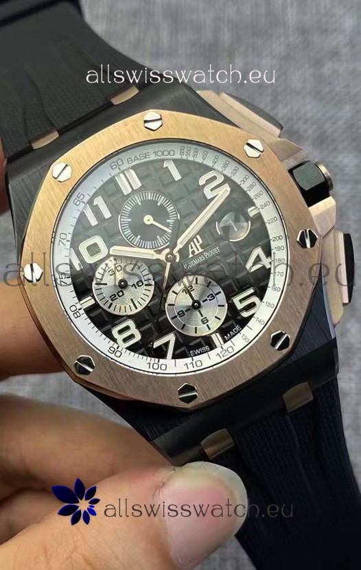 Audemars Piguet Royal Oak Offshore Méga Tapisserie Dial 1:1 904L Steel Watch