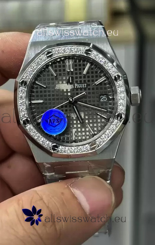 Audemars Piguet Royal Oak 37MM Grey Dial Watch in 3120 Movement - 1:1 Mirror Replica