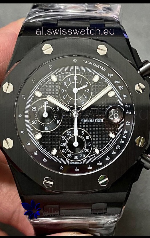 Audemars Piguet Royal Oak Offshore DLC Coating Chronograph 1:1 Mirror Replica Watch