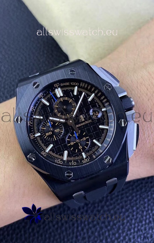 Audemars Piguet Royal Oak Offshore 44MM Chronograph 1:1 Mirror Replica Watch - DLC Coating