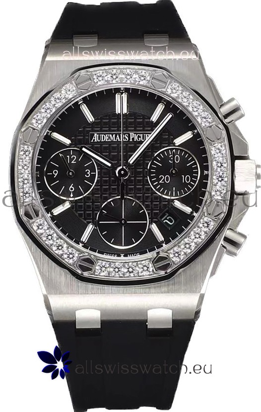Audemars Piguet Royal Oak Offshore Black Dial Chronograph 37MM - Swiss Replica Watch 