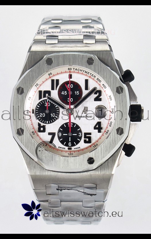 Audemars Piguet Royal Oak Offshore PANDA Chronograph 1:1 Super Clone Replica Watch - 904L Steel