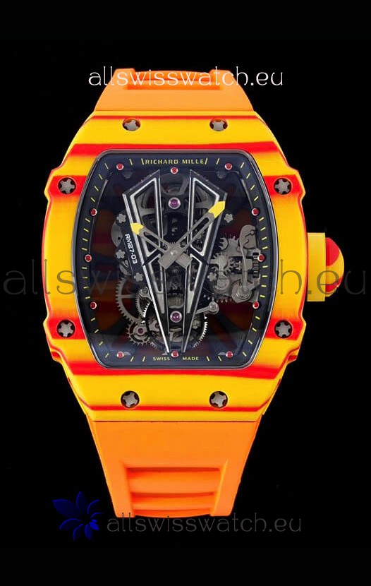 Richard Mille RM27-03 Rafael Nadal Genuine Tourbillon Movement 1:1 Mirror Replica Watch
