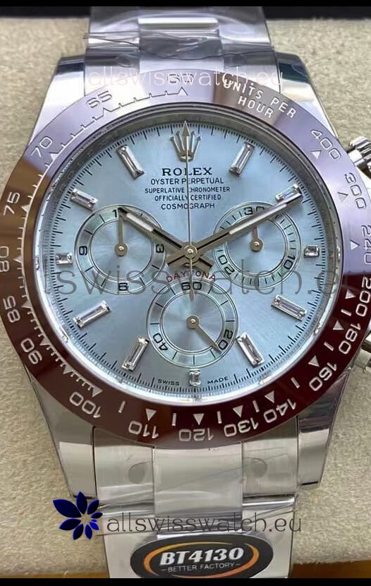 Rolex Cosmograph Daytona M116506-0002 ICE BLUE Dial Original Cal.4130 Movement - Ultimate 904L Steel Watch