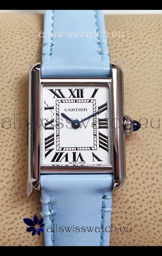 Cartier Tank Solo Swiss Quartz Watch in Stainless Steel Casing 
