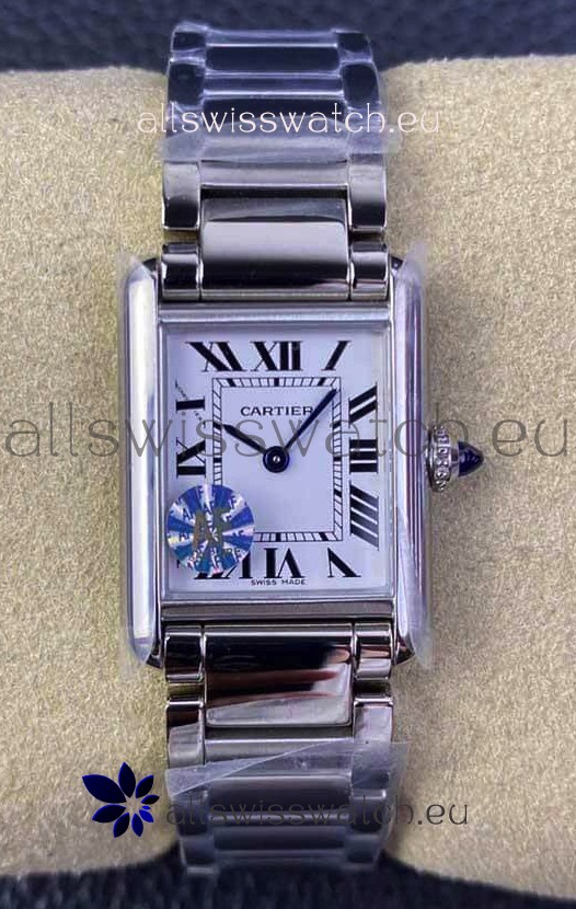 Cartier Tank Solo Swiss Quartz Watch in Steel Case and Strap - 22MM Casing