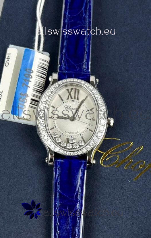Chopard Happy Diamonds Mossanites Edition Super Clone Automatic Watch 