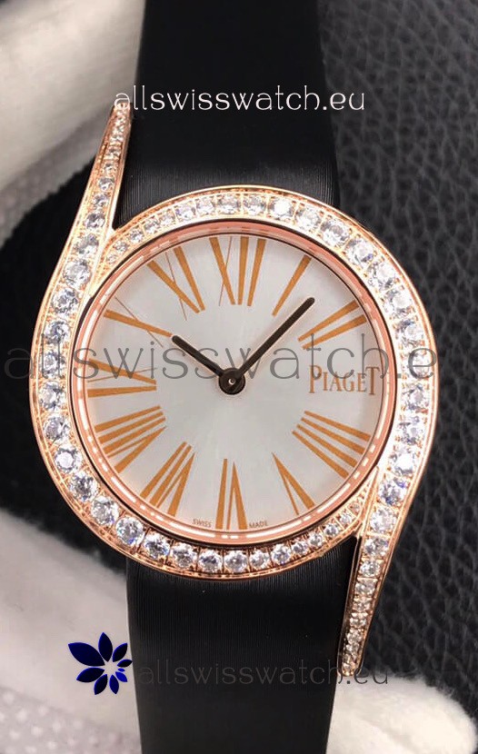 Piaget Limelight Gala Edition 1:1 Mirror Quality Swiss Quartz Replica Watch Rose Gold 