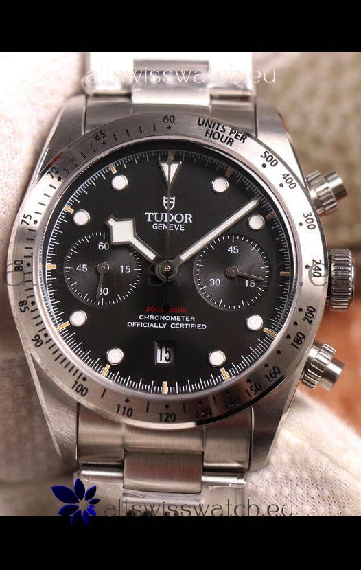 Tudor Heritage Black Bay M79350-0004 Chronograph 1:1 Mirror Replica Watch