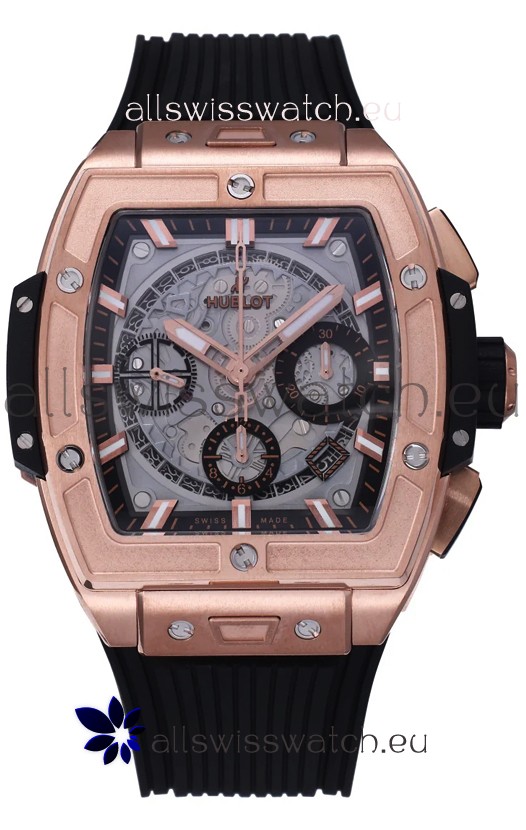 Hublot Spirit of Bang Rose Gold 904L Steel Casing - 42MM Swiss Replica