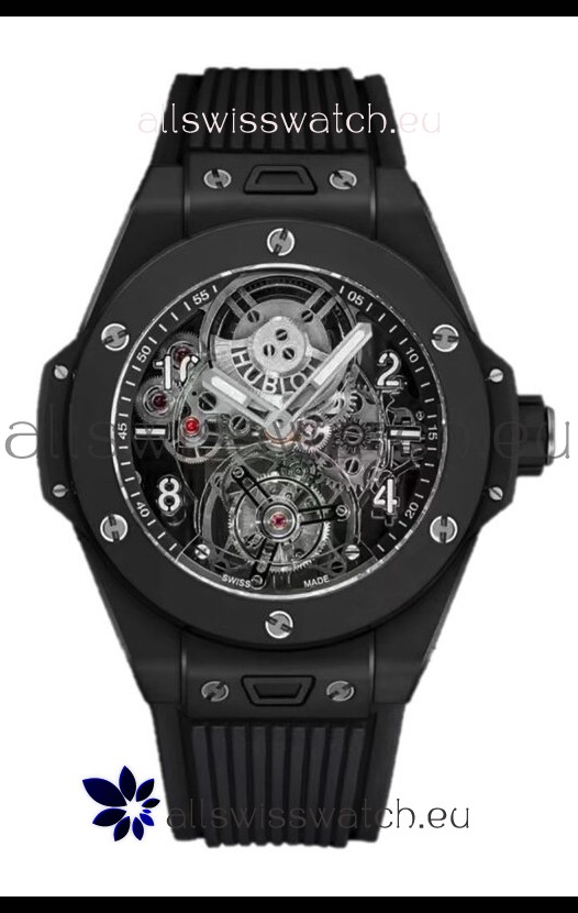 Hublot Big Bang Tourbillon Ceramic Casing Watch in 45MM 1:1 Mirror Replica