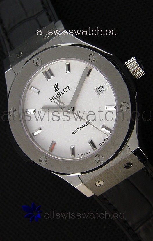 Hublot Big Bang Classic Fusion 38MM 1:1 Mirror Replica Watch White Dial 