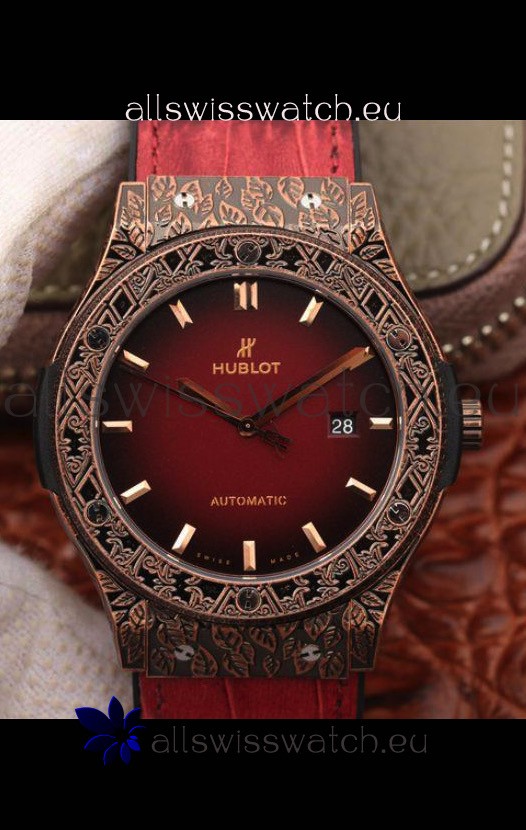Hublot Classic Fusion Fuente Limited Edition Bronze 45MM Swiss Replica Watch 