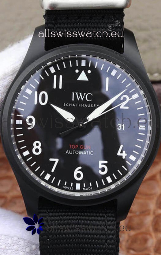 IWC Pilot Watch TOP GUN Edition in Ceramic Casing - 1:1 Mirror Replica Watch
