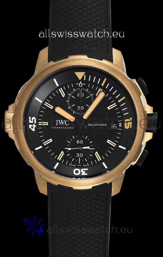 IWC Aquatimer Chronograph "Expedition Charles Darwin" IW379503 1:1 Mirror Replica Watch 