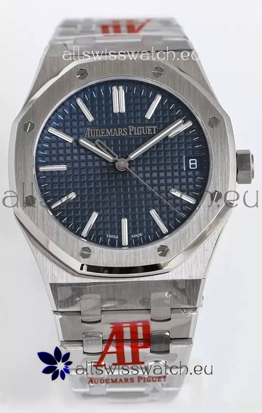 Audemars Piguet Royal Oak 15510 41MM Blue Dial 904L Steel CALIBRE 4302 Movement 1:1 Mirror Replica