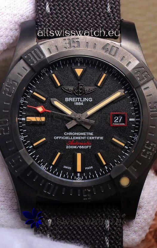 Breitling Avenger Blackbird Limited Edition 1:1 Mirror Quality Swiss Replica Watch