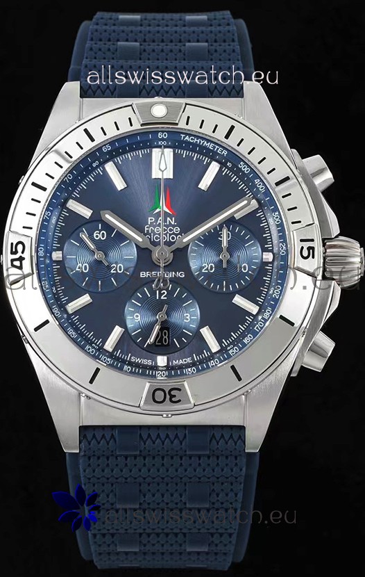 Breitling Chronomat B01 42 Edition Swiss 904L Steel Casing Blue Dial 1:1 Mirror Replica Watch