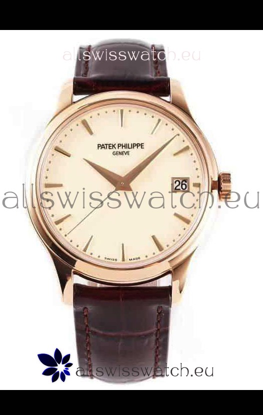 Patek Philippe #Ref 5227R in White Dial 1:1 904L Rose Gold Casing 904L Steel Swiss Watch 