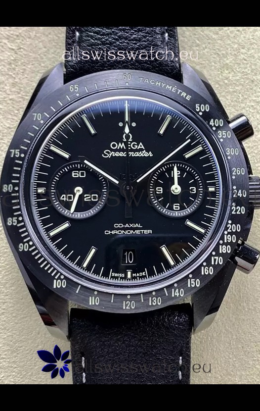 Omega Speedmaster Dark Side of the Moon Black Strap - 1:1 Superclone Replica Watch 