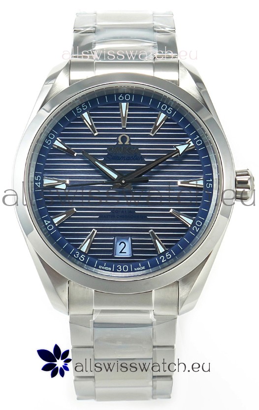 Omega Aqua Terra 150M Summer Blue Dial 904L Steel Casing 1:1 Mirror Replica 41MM 