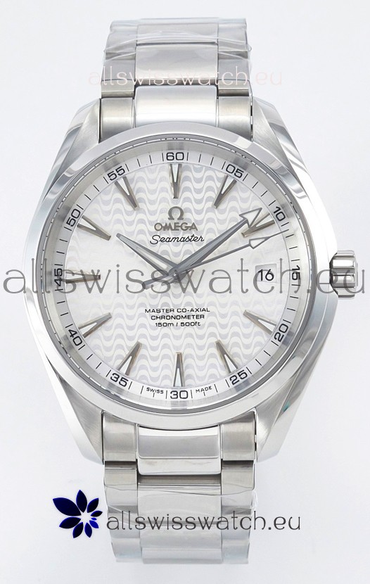 Omega Aqua Terra 150M White Dial 904L Steel Casing 1:1 Mirror Replica 41MM 