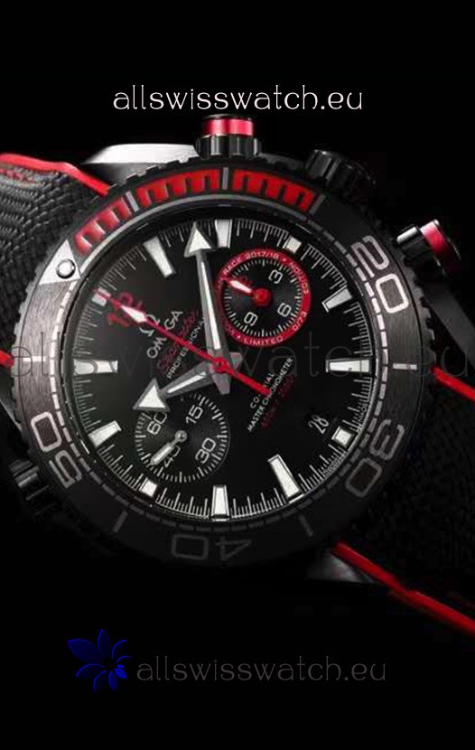 Omega Seamaster Planet Ocean Deep Black 600M Volvo Ocean Race 1:1 Mirror Watch 