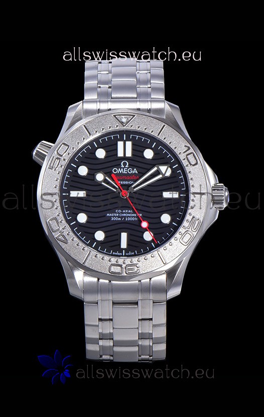 Omega Seamaster Diver 300M Nekton Edition 1:1 Mirror Replica Watch in Black Dial