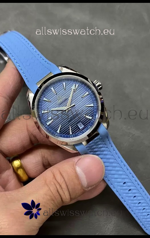 Omega Seamaster Aquaterra 150M Summer Blue Dial 1:1 Mirror Replica Watch