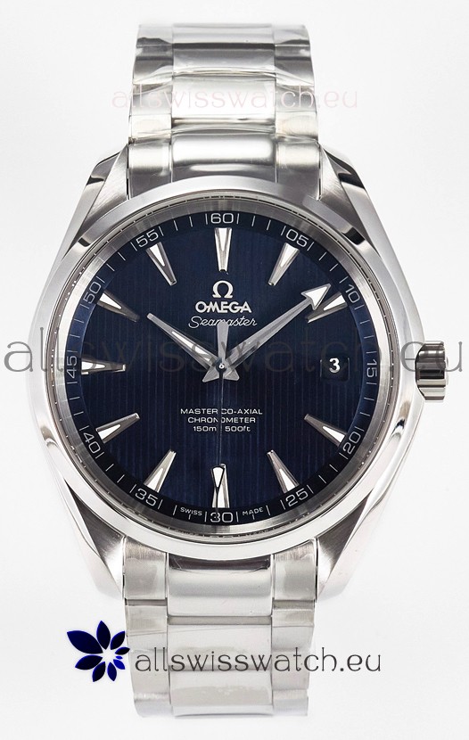 Omega Aqua Terra Super Clone 150M Blue Dial 904L Steel Casing 41MM Watch 