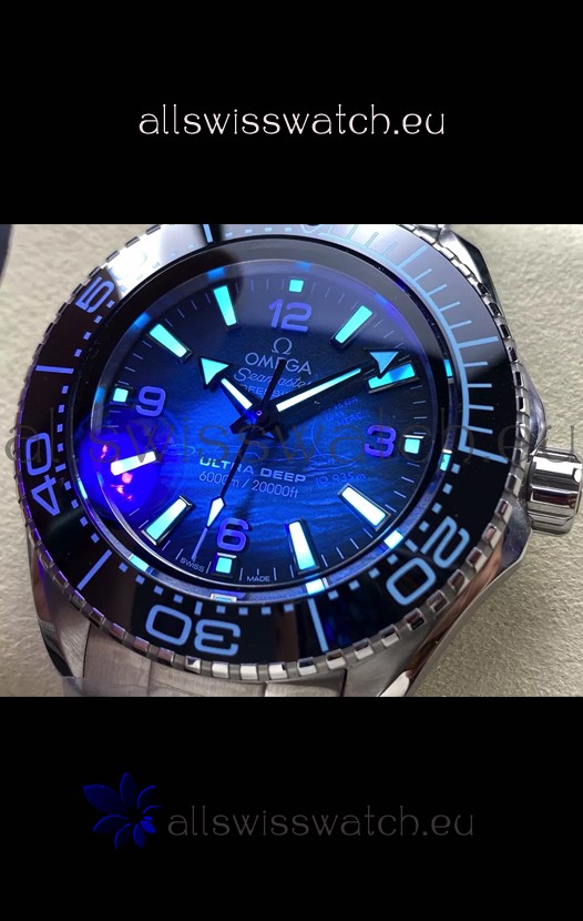 Omega Super Clone Seamaster Planet Ocean 600M Ultra Deep Edition 45.50mm Replica Watch