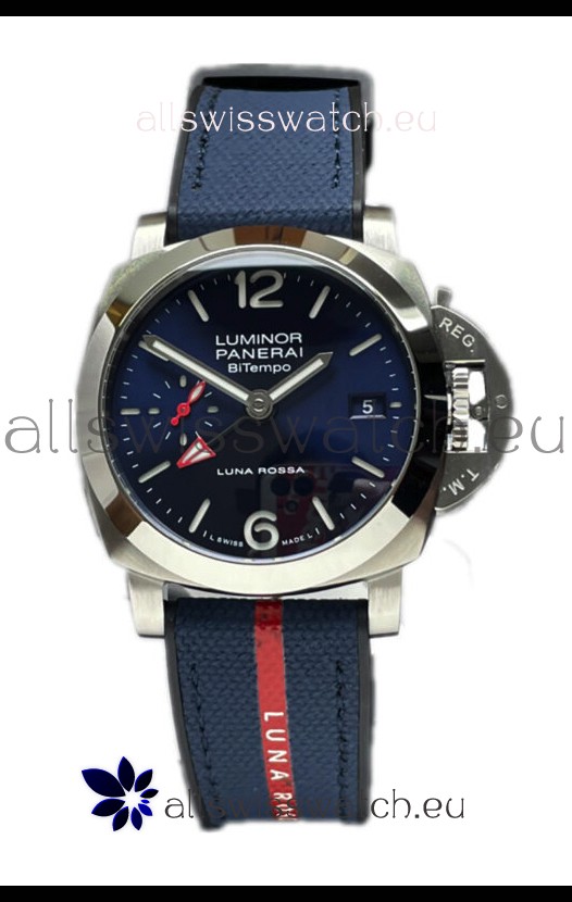 Panerai Luminor Marina PAM1404 Quaranta BiTempo Luna Rossa 1:1 Mirror Replica Watch 40MM