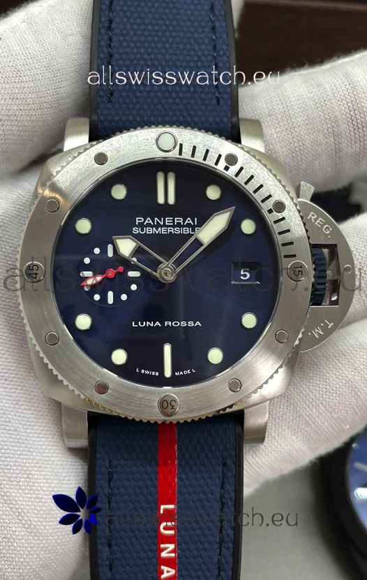 Panerai Submersible Quarantaquattro PAM1391 Luna Rossa 1:1 Mirror Replica Watch 44MM