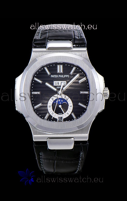 Patek Philippe Nautilus 5726A in Black Dial 1:1 Replica Version 2022 Updated Version
