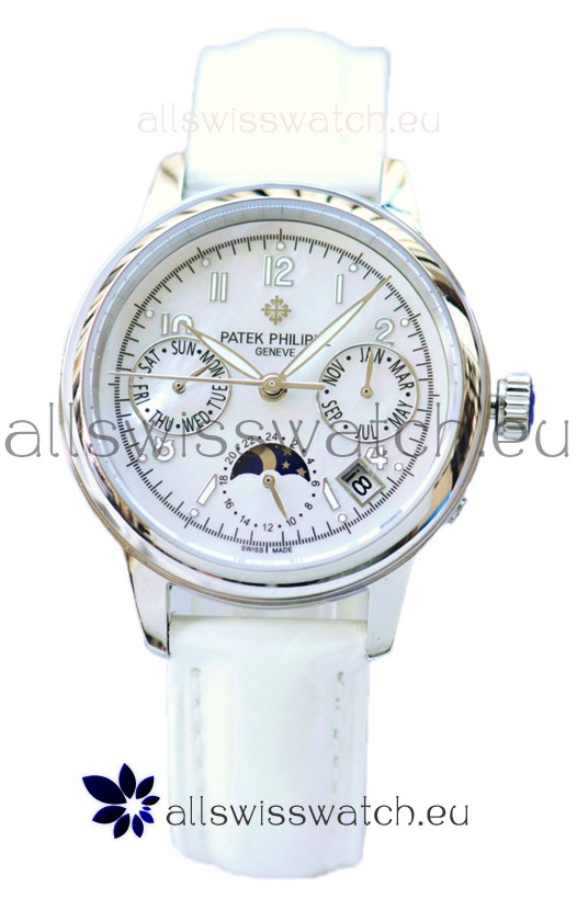 Patek Philippe Grand Complications Ladies First Perpetual Calendaer Steel Casing Swiss Replica Watch