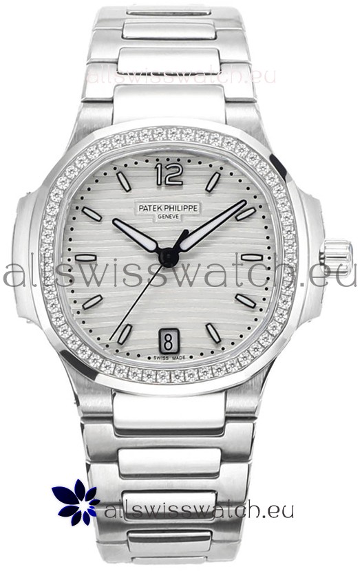 Patek Philippe Nautilus 7118 35MM 1:1 Stainless Steel White Dial 1:1 Superclone Watch 