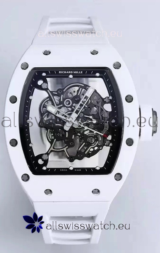 Richard Mille RM055 Ceramic Casing with Genuine Tourbillon Super Clone Watch