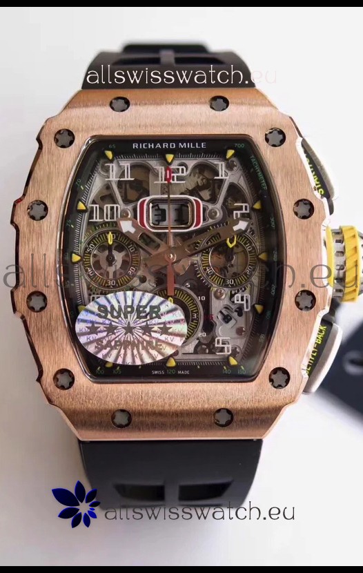 Richard Mille RM011-03 Felipe Massa 1:1 Mirror Quality One Piece Titanium Lightweight Case