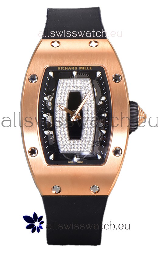 Richard Mille RM007 18K Rose Gold Automatic Superclone Swiss Replica Watch
