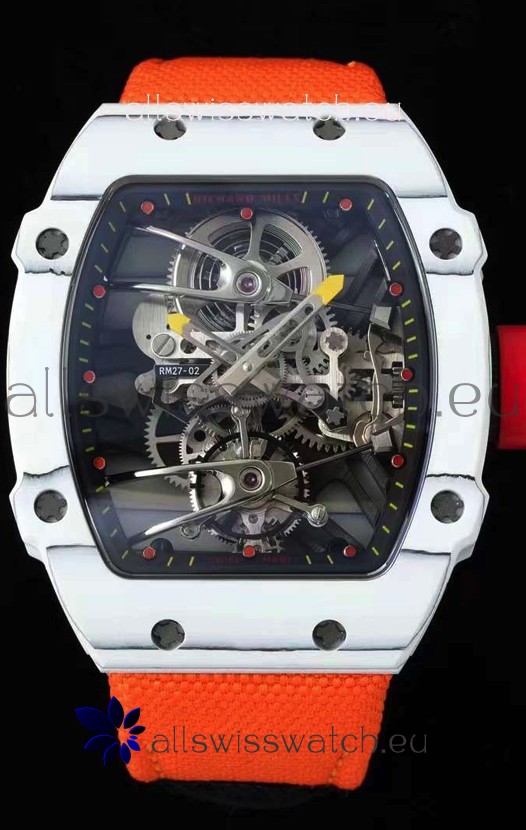 Richard Mille RM027-02 Rafael Nadal Genuine Tourbillon Movement 1:1 Mirror Replica Watch