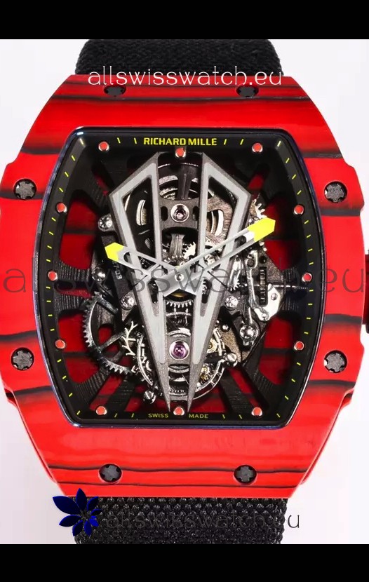 Richard Mille RM27-03 Rafael Nadal Genuine Tourbillon Movement 1:1 Mirror Replica Watch