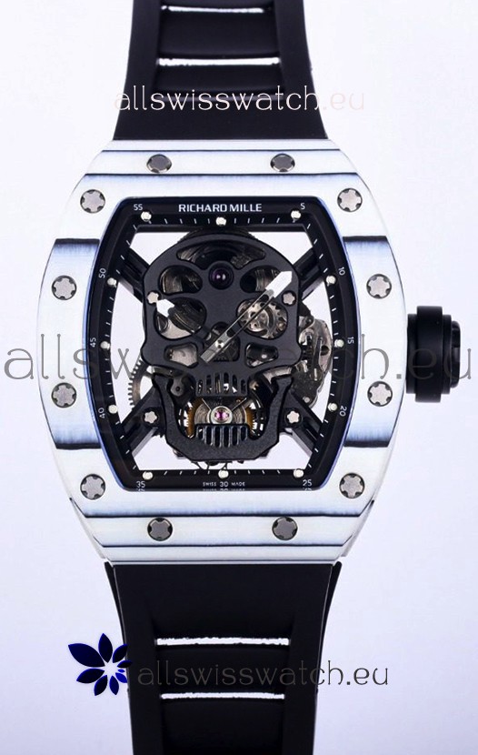 Richard Mille RM052-1 Tourbillon in White NTPT Carbon Casing - 1:1 Mirror Quality