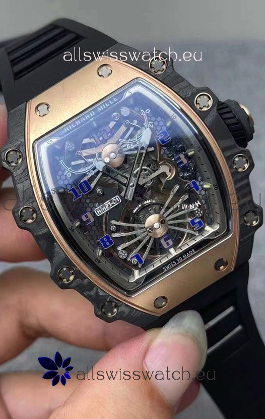 Richard Mille RM21-01 Aerodyne Tourbillon Edition 1:1 Mirror Replica Watch 