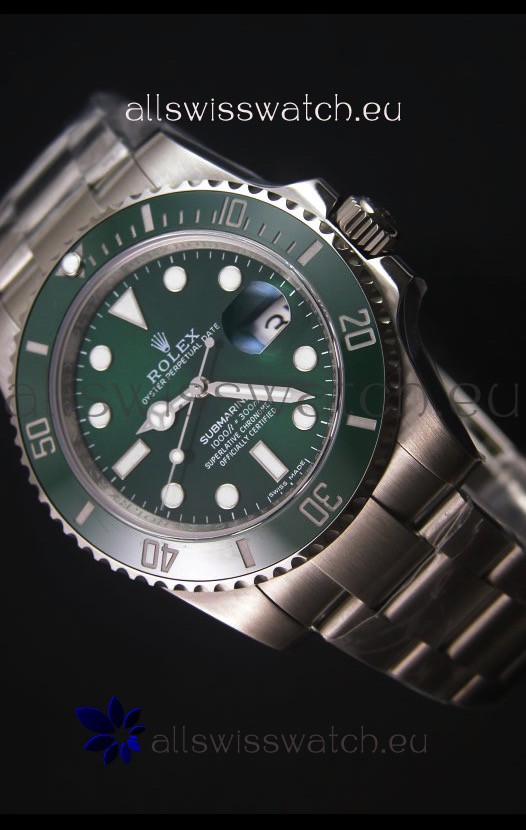 Rolex Submariner HULK Japanese Replica Watch - Ceramic Bezel in Green Dial/Bezel