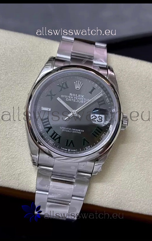 Rolex Datejust "Wimbledon" Cal.3235 Movement Swiss Watch - Ultimate 904L Steel 36MM