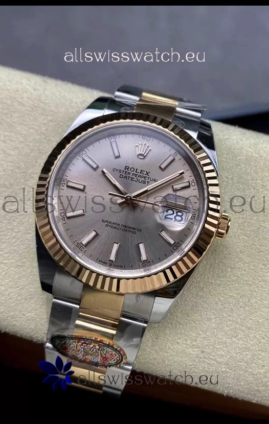 Rolex Datejust 126331 41MM ETA 3235 Swiss 1:1 Mirror Replica Watch in Rose Gold 904L Steel