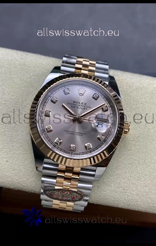 Rolex Datejust 126331 41MM ETA 3235 Swiss 1:1 Mirror Replica Watch in Rose Gold 904L Steel