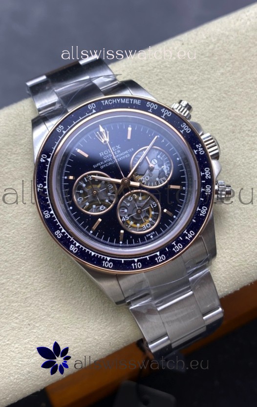 Rolex Daytona Super Clone "Artisans De Genève - Ventura" Edition Stainless Steel Watch 